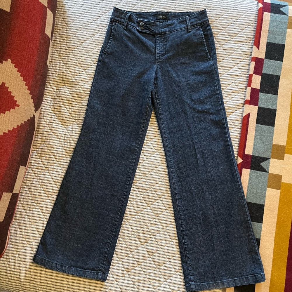 Wide Leg 9 West Jeans